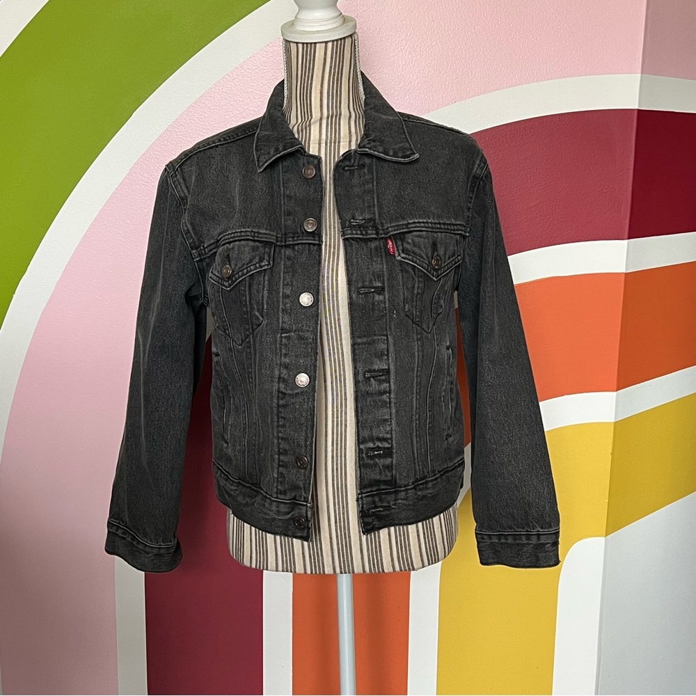 Levi trucker jacket vintage joy division - Picture 2 of 4